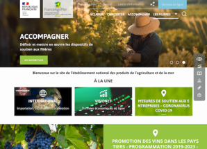 Migration et refonte graphique du site de FranceAgriMer