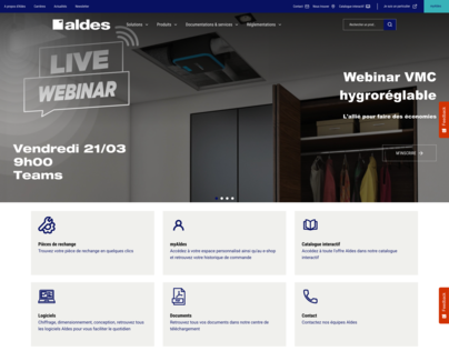 TMA Ibexa pour Aldes