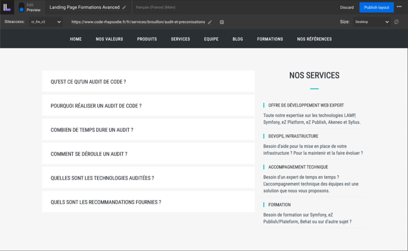 Netgen Layouts new Block Preview