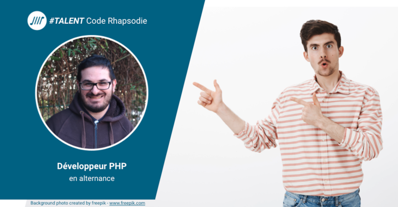 Marc, développeur en alternance