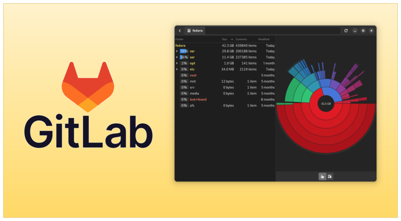GitLab et l'espace disque